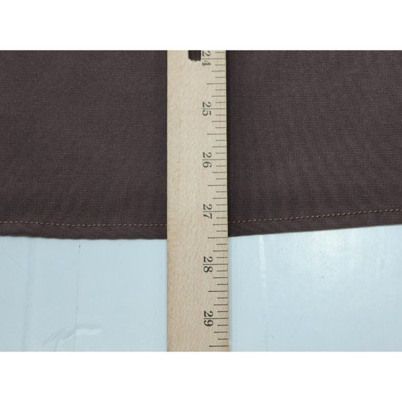 Carhartt Brown Short Sleeve V Neck Pullover Scrub Shirt Womens Size Lg - Picture 6 of 7